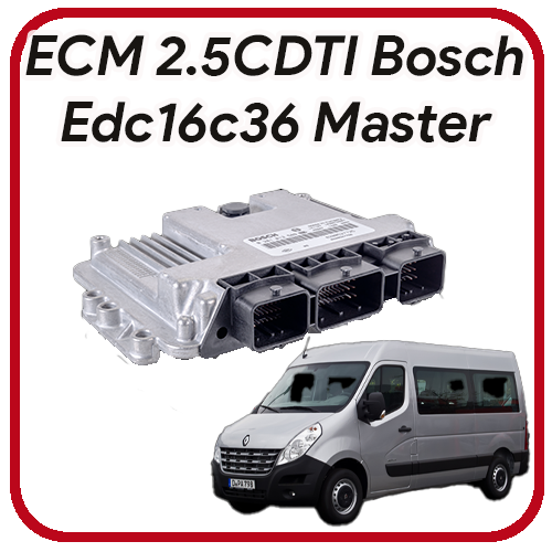 Centralina Motore Renault Master 2.5CDTI G9U_650 Bosch edc16c36